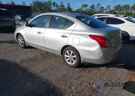 2012 Nissan Versa 1.6 Sl z USA, uszkodzony, nr VIN 3N1CN7APXCL849050